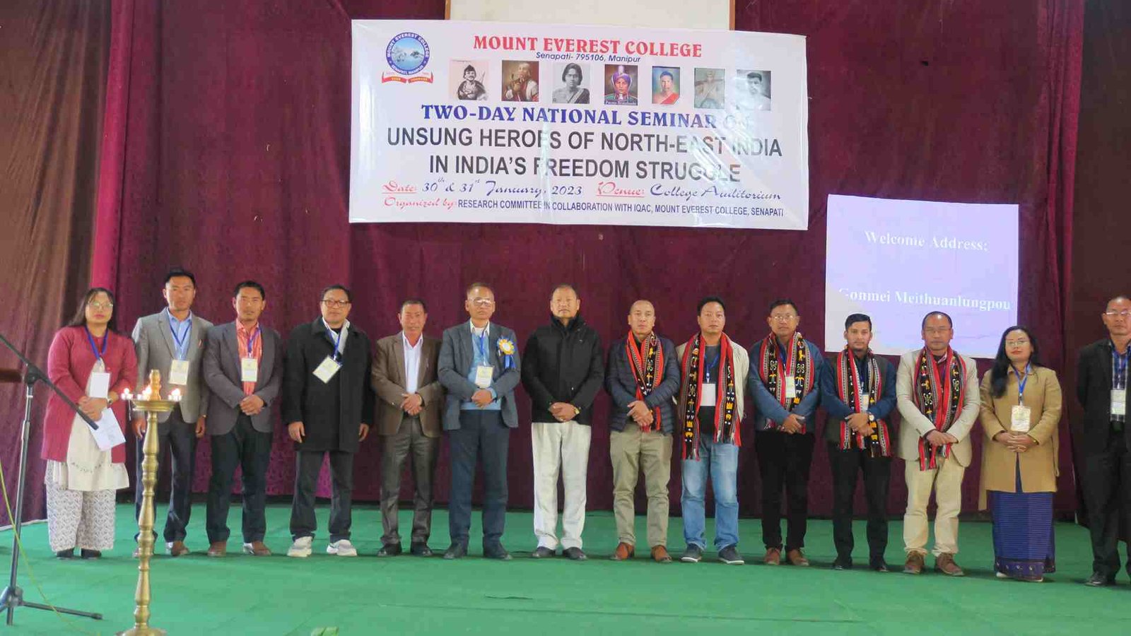 Mount Everest College    Two-Day National Seminar  On  “Unsung Heroes of North-East India in India’s Freedom Struggle”