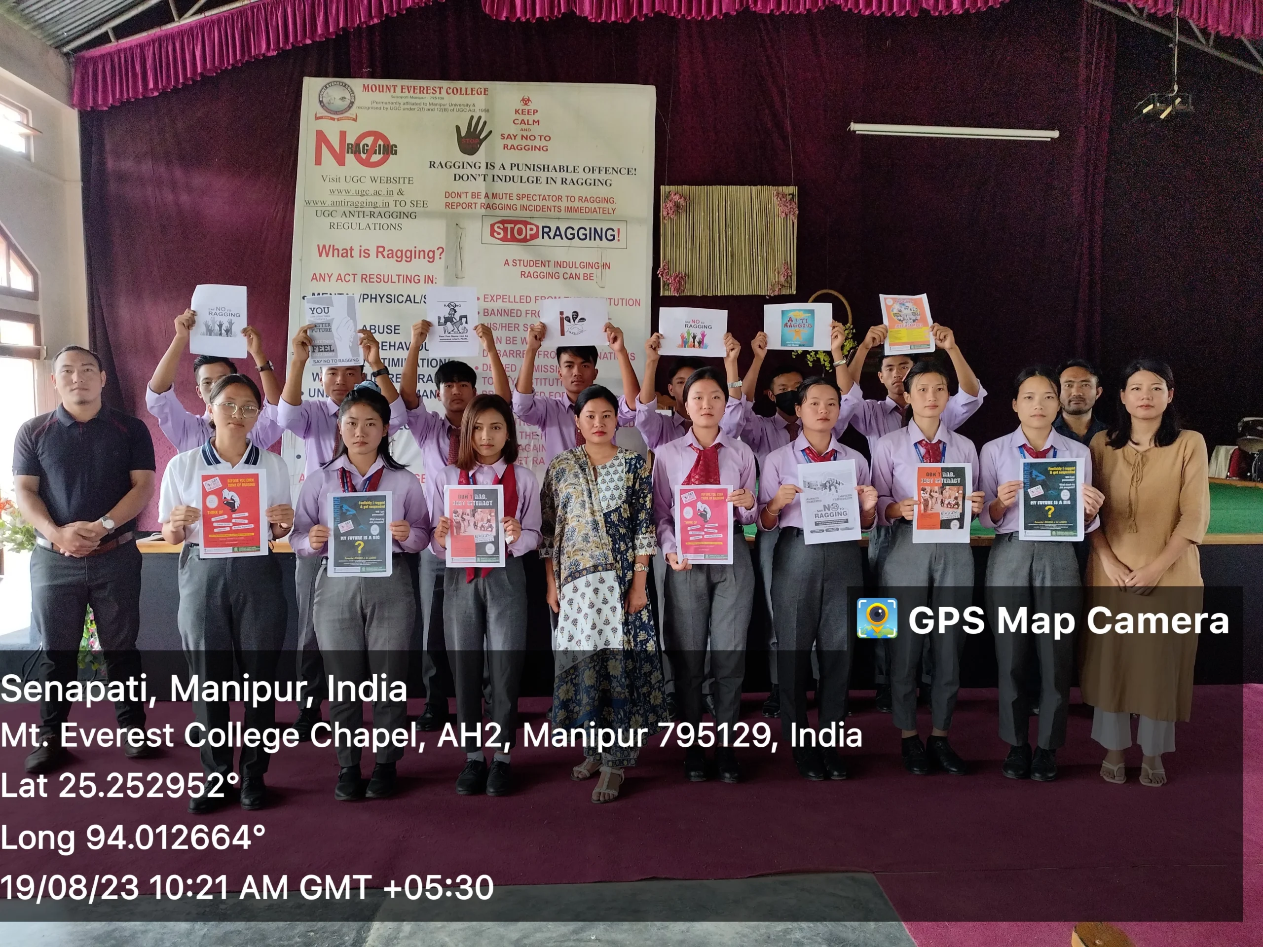 Anti-Ragging & Anti intoxicant campaign