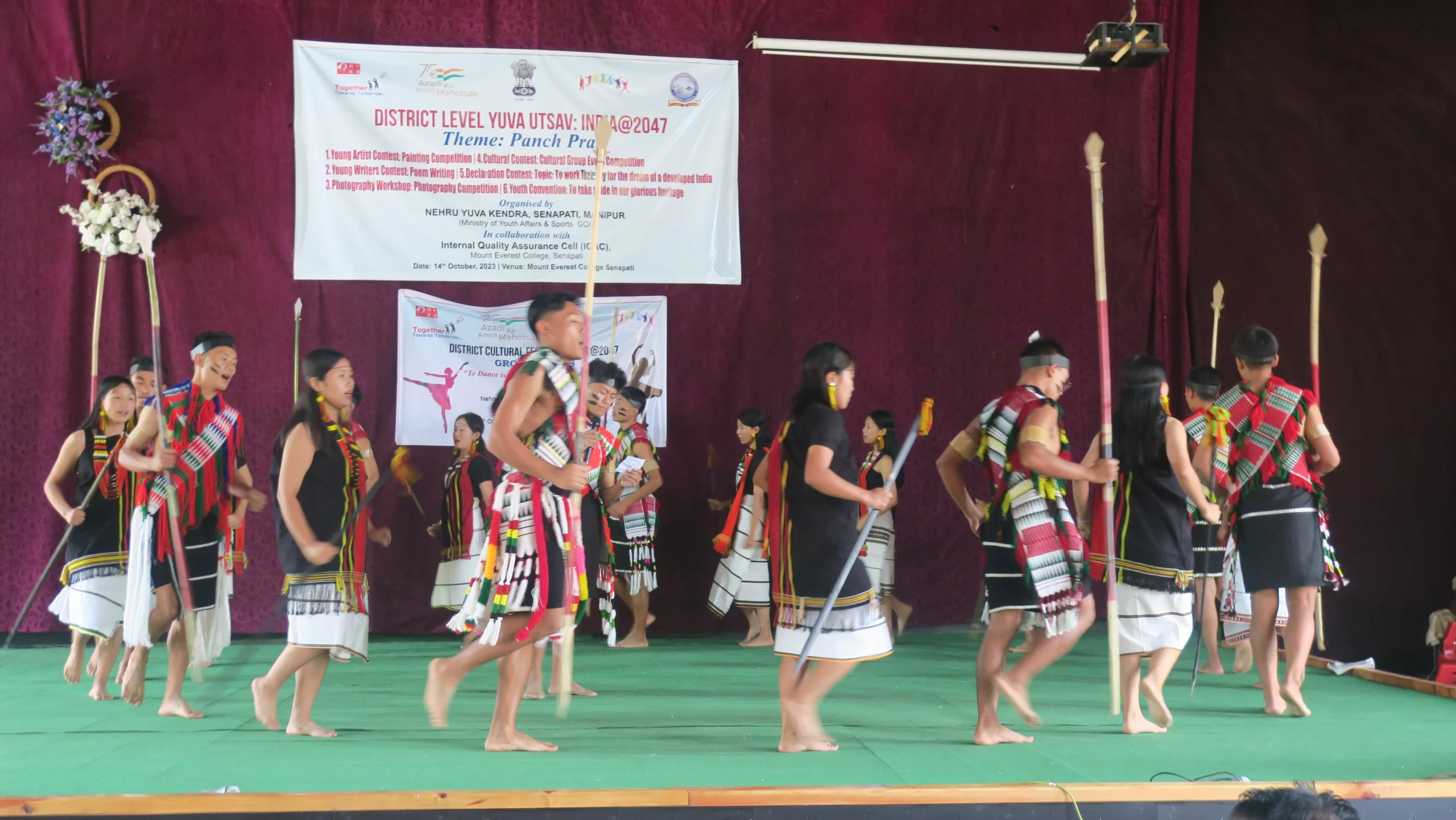 DISTRICT LEVEL YUVA UTSAV:INDIA@2047 at Mount Everest College